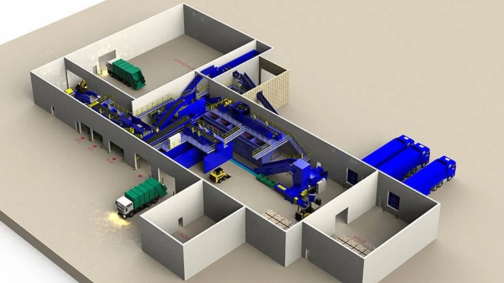 Marquette County, Michigan, is moving forward with the construction of a regional MRF.