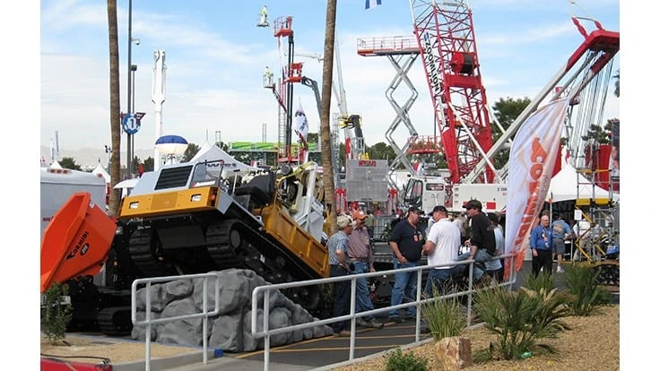 conexpo 2008 outside equipment