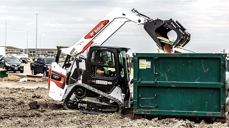 bobcat loader demolition