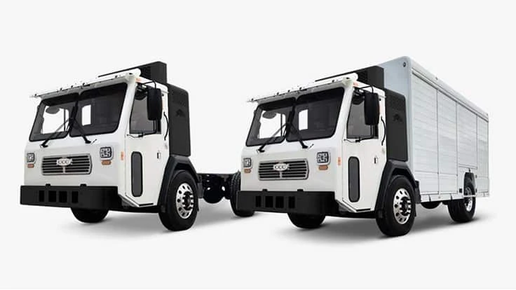 battle electric trucks