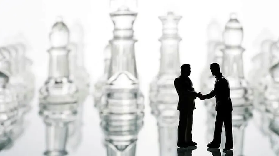 Chess and handshake