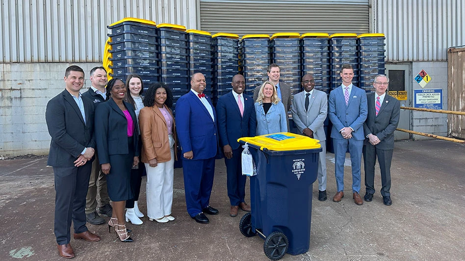 Kansas City, Missouri, rolls out recycling carts