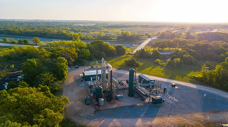 Enbridge RNG plant in Alvarado, Texas