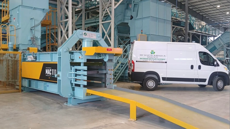 macpresse baler service van