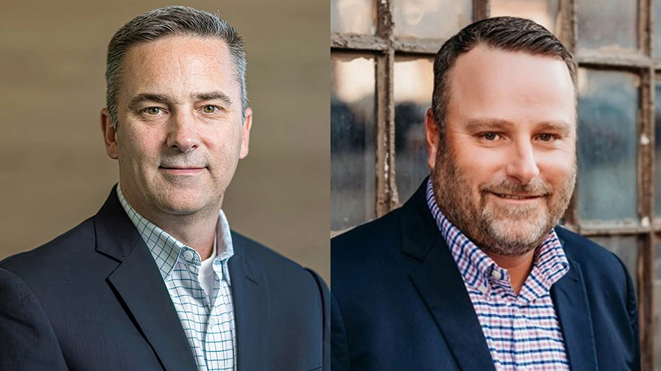 head shots of two white men smiling