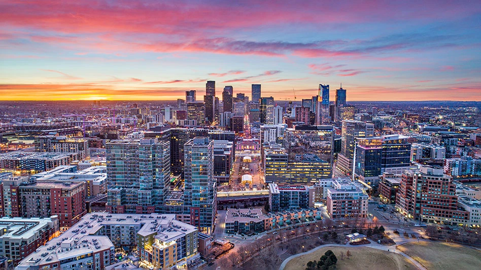 denver, colorado, skyline